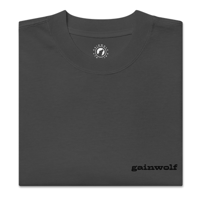 Gain Wolf - All Black Errthang Tee